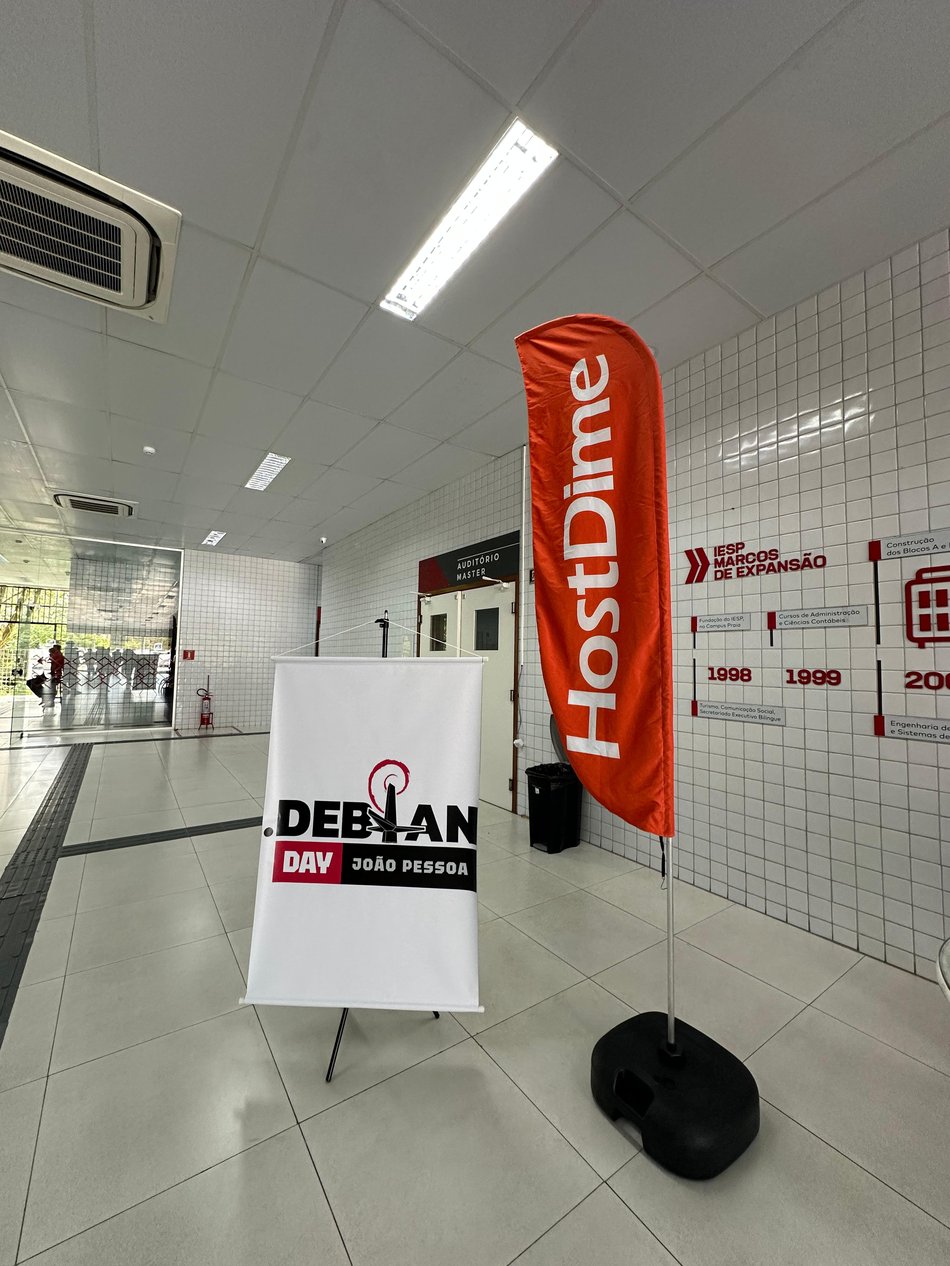 Debian Day: HostDime Brasil participa de evento inédito de tecnologia em João Pessoa